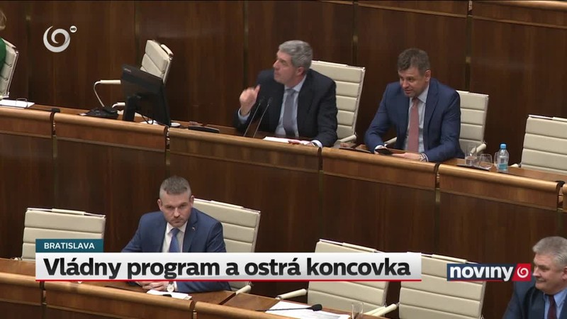 Vládny program a ostrá koncovka