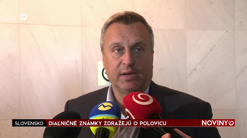 DIAĽNIČNÉ ZNÁMKY ZDRAŽEJÚ O POLOVICU