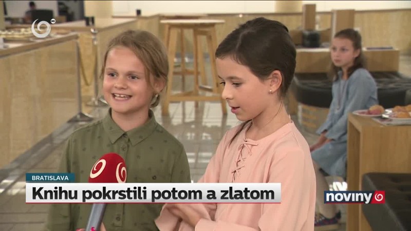Knihu pokrstili potom a zlatom