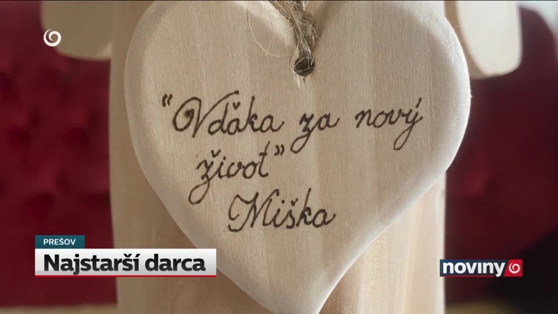 Najstarší darca