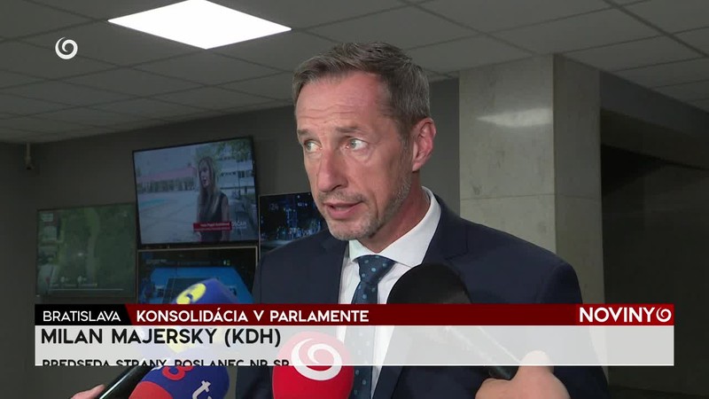 KONSOLIDÁCIA V PARLAMENTE