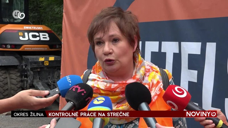KONTROLNÉ PRÁCE NA STREČNE