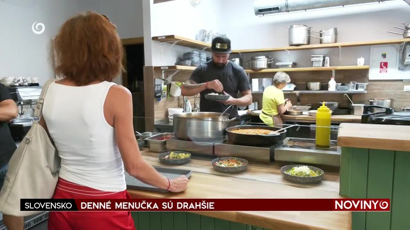 DENNÉ MENUČKA SÚ DRAHŠIE