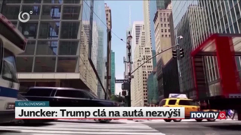 Juncker: Trump clá na autá nezvýši