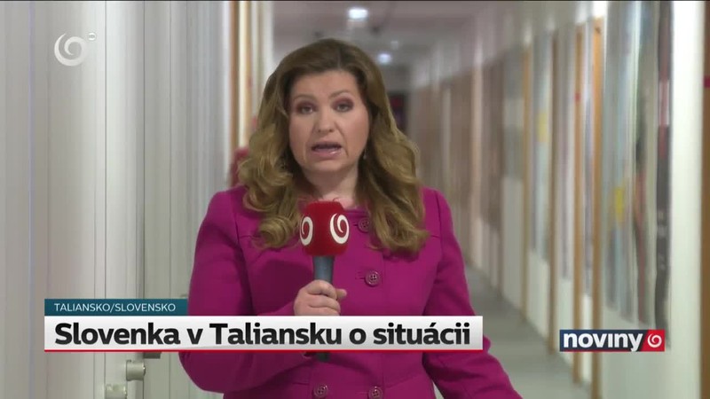 Slovenka v Taliansku o situácii