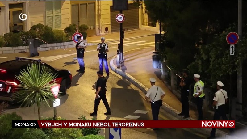 VÝBUCH V MONAKU NEBOL TERORIZMUS