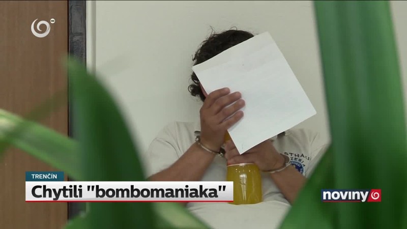 Chytili "bombomaniaka"