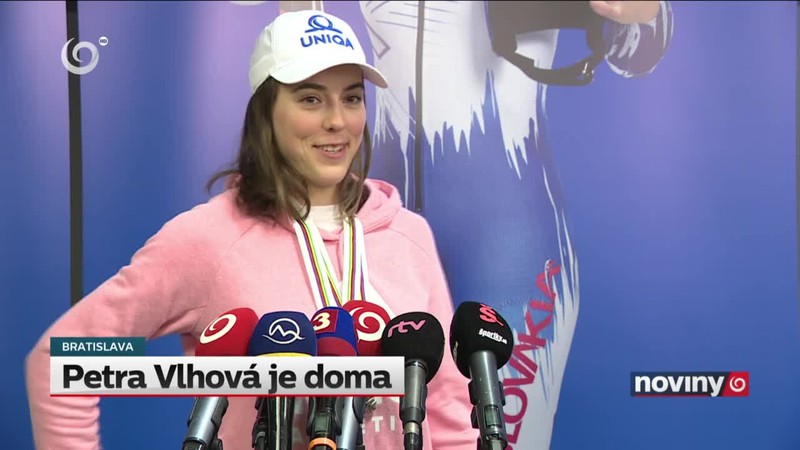Petra Vlhová je doma