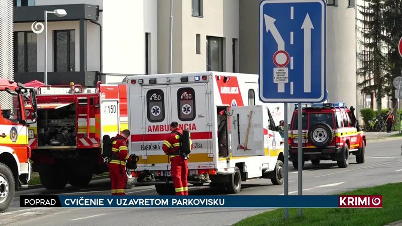CVIČENIE V UZAVRETOM PARKOVISKU