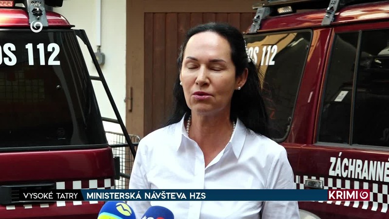 MINISTERSKÁ NÁVŠTEVA HZS