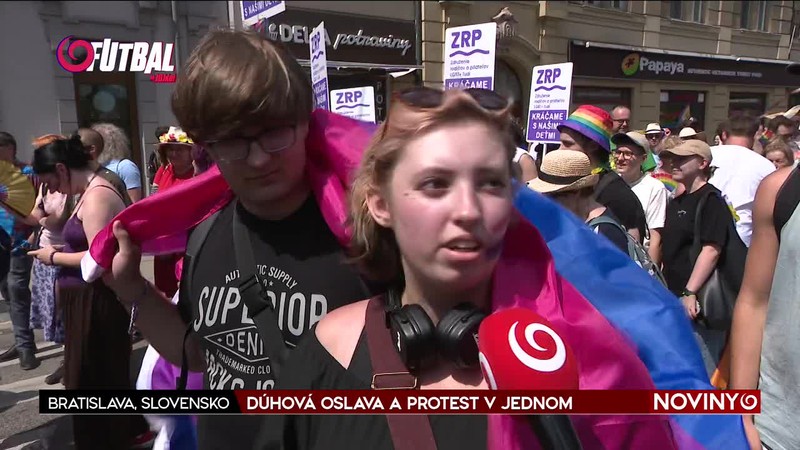 DÚHOVÁ OSLAVA A PROTEST V JEDNOM