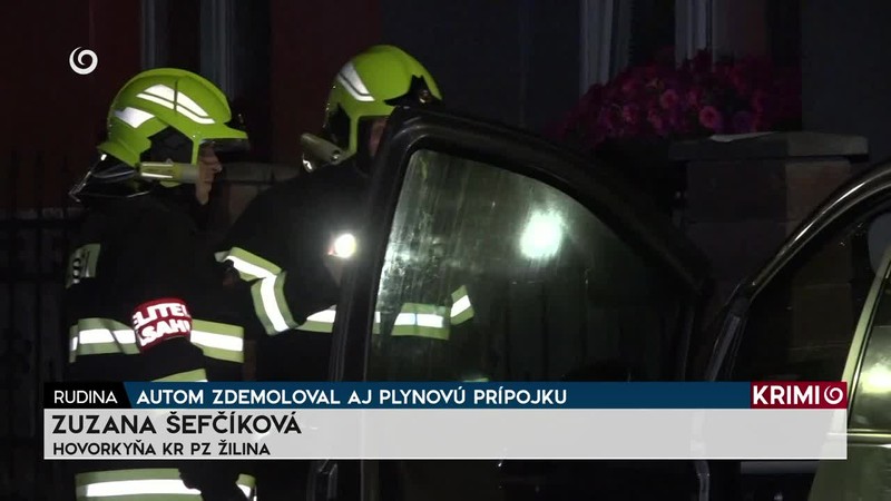 AUTOM ZDEMOLOVAL AJ PLYNOVÚ PRÍPOJKU