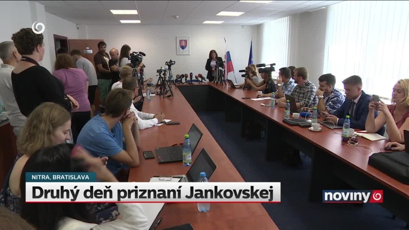 Druhý deň priznaní Jankovskej