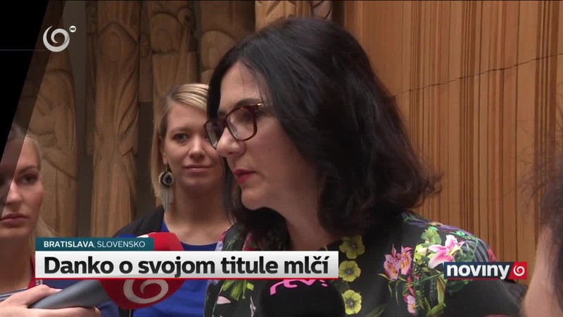 Danko o svojom titule mlčí