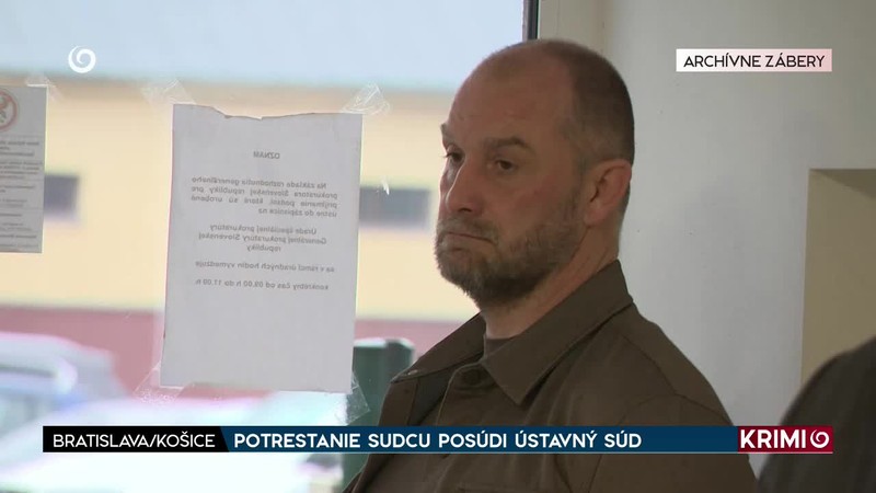 POTRESTANIE SUDCU POSÚDI ÚSTAVNÝ SÚD