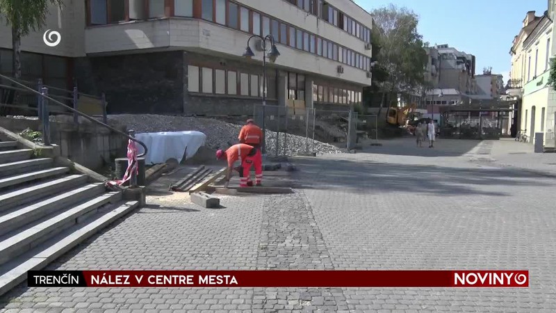NÁLEZ V CENTRE MESTA