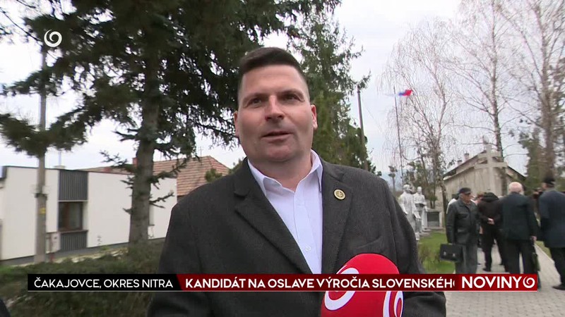 KANDIDÁT NA OSLAVE VÝROČIA SLOVENSKÉHO ŠTÁTU