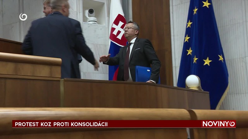 PROTEST KOZ PROTI KONSOLIDÁCII