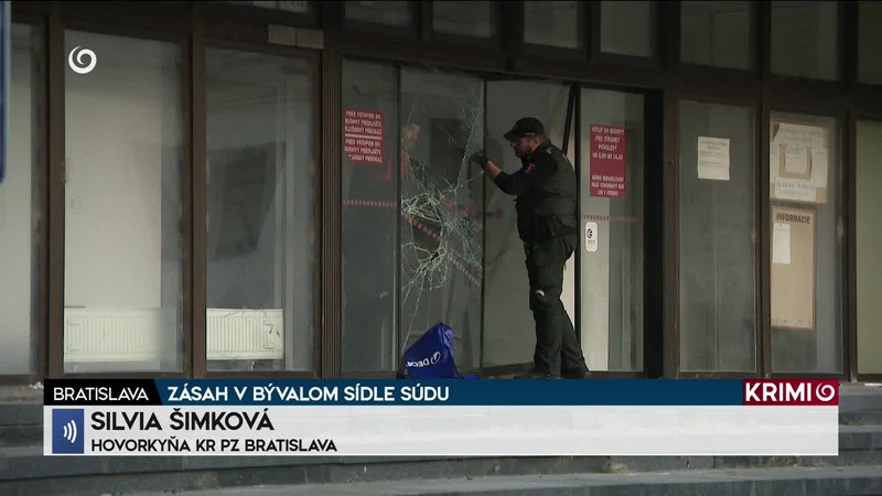 ZÁSAH V BÝVALOM SÍDLE SÚDU