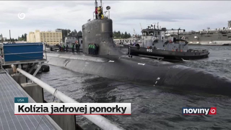 Kolízia jadrovej ponorky