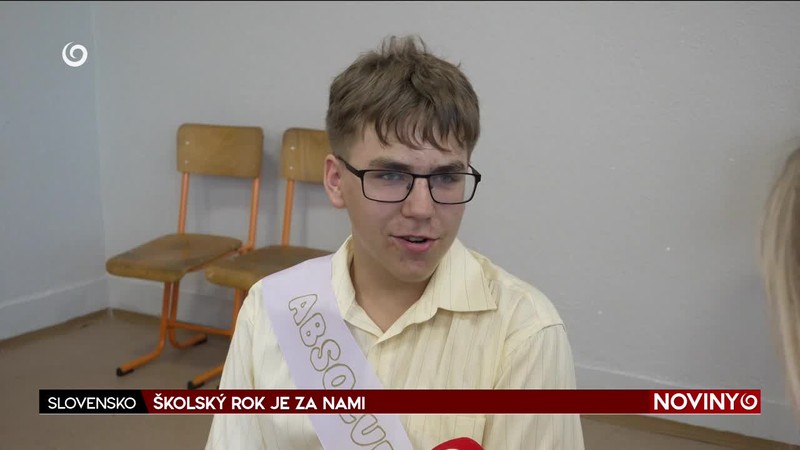 ŠKOLSKÝ ROK JE ZA NAMI