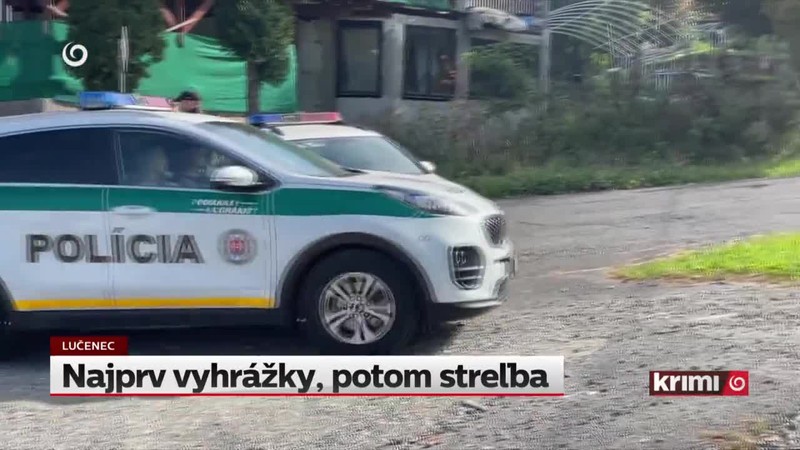 Najprv vyhrážky, potom streľba