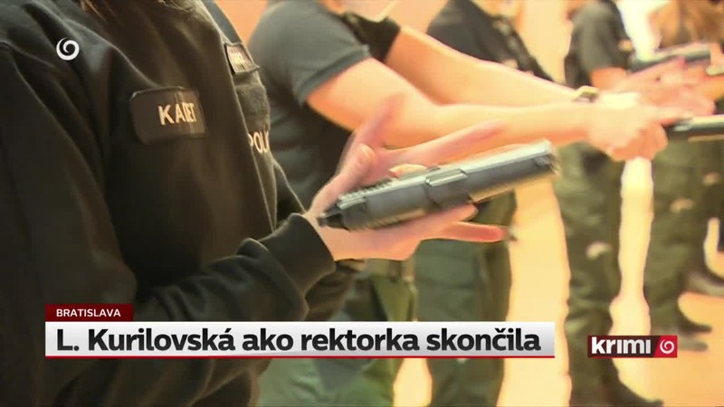 L. Kurilovská ako rektorka skončila