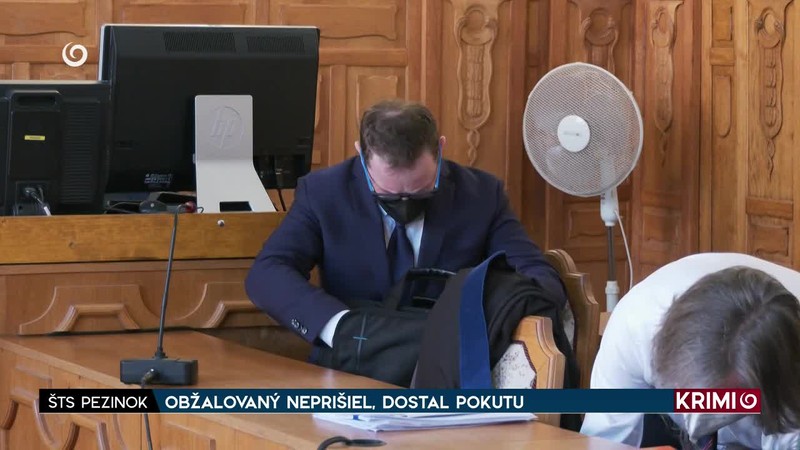 OBŽALOVANÝ NEPRIŠIEL, DOSTAL POKUTU