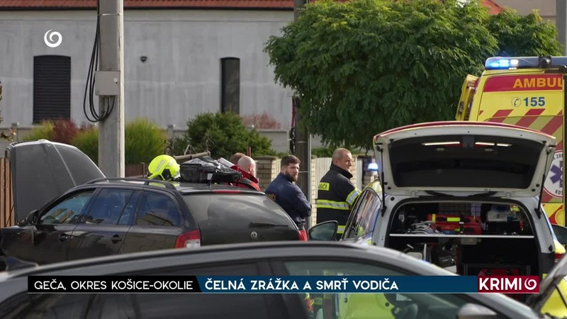 ČELNÁ ZRÁŽKA A SMRŤ VODIČA