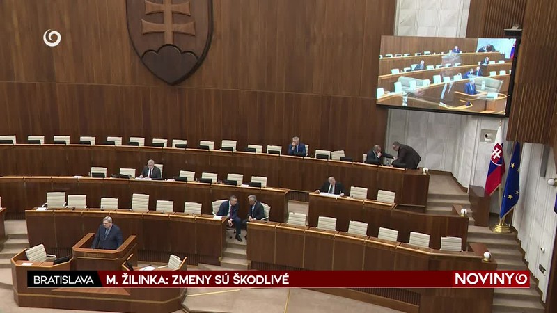 M. ŽILINKA: ZMENY SÚ ŠKODLIVÉ