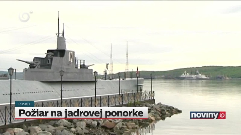 Požiar na jadrovej ponorke