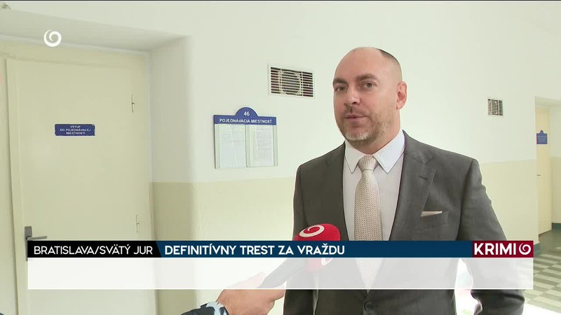 DEFINITÍVNY TREST ZA VRAŽDU