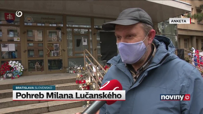 Pohreb Milana Lučanského