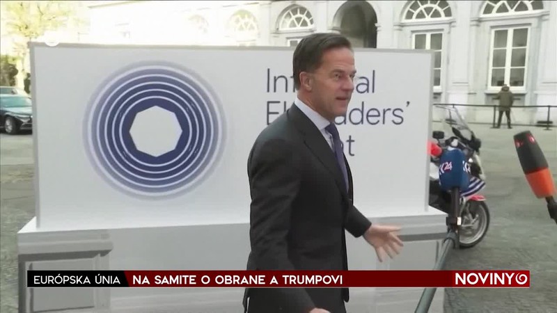 NA SAMITE O OBRANE A TRUMPOVI