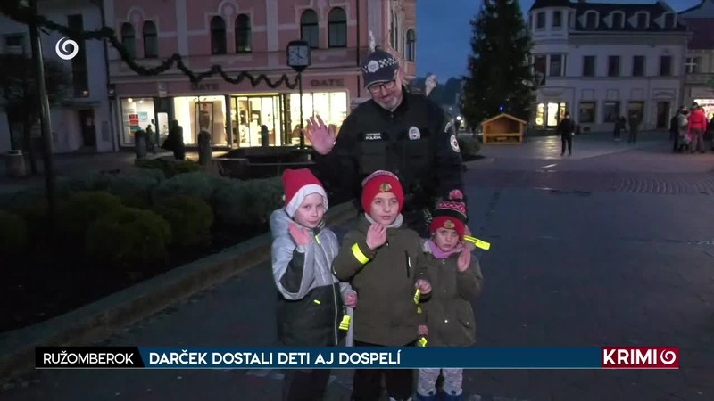 DARČEK DOSTALI DETI AJ DOSPELÍ
