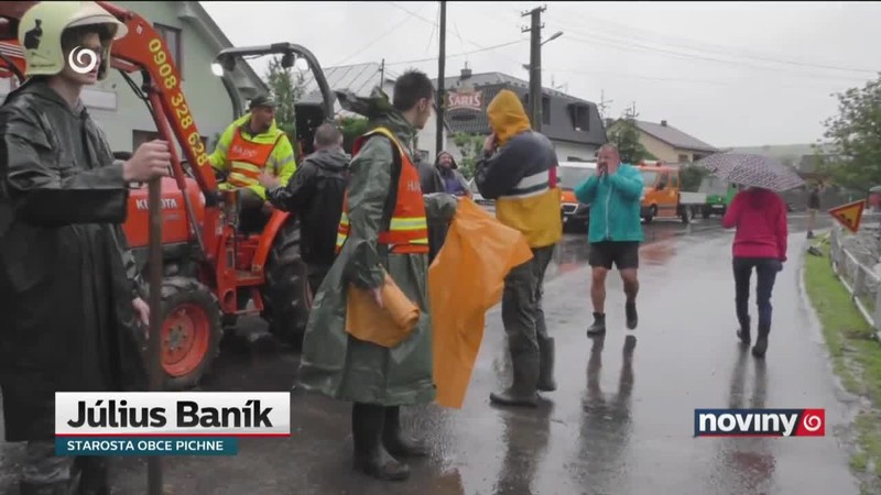 Následky prívalovej povodne