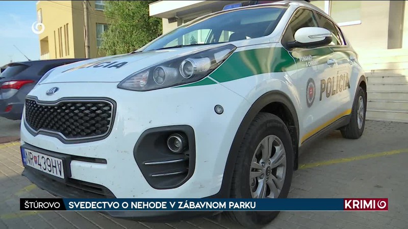 SVEDECTVO O NEHODE V ZÁBAVNOM PARKU