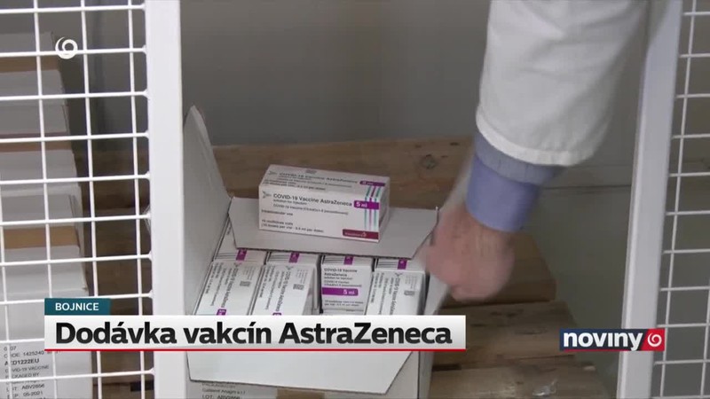 Dodávka vakcín AstraZeneca