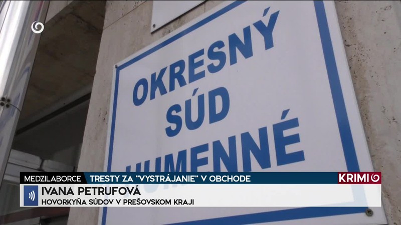 TRESTY ZA "VYSTRÁJANIE" V OBCHODE