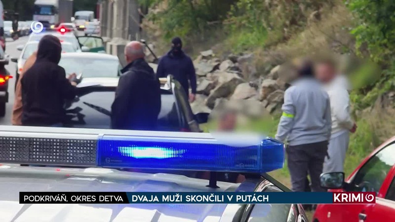 DVAJA MUŽI SKONČILI V PUTÁCH