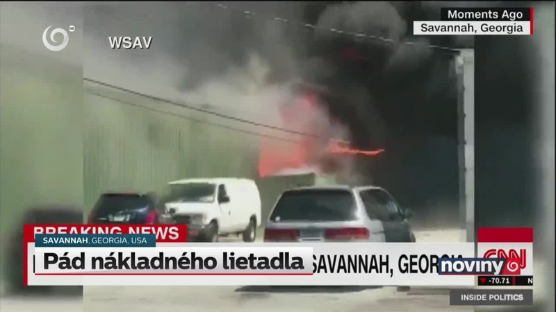 Pád nákladného lietadla