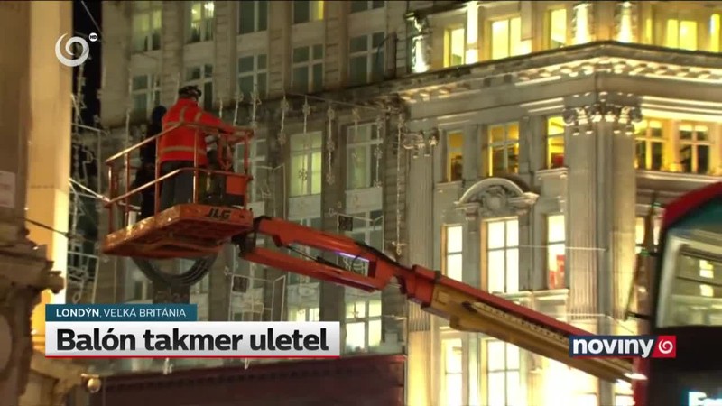 Balón takmer uletel