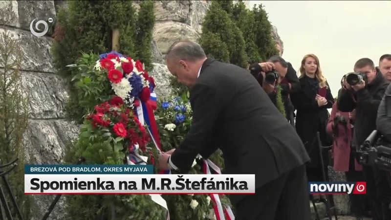 Spomienka na M.R.Štefánika