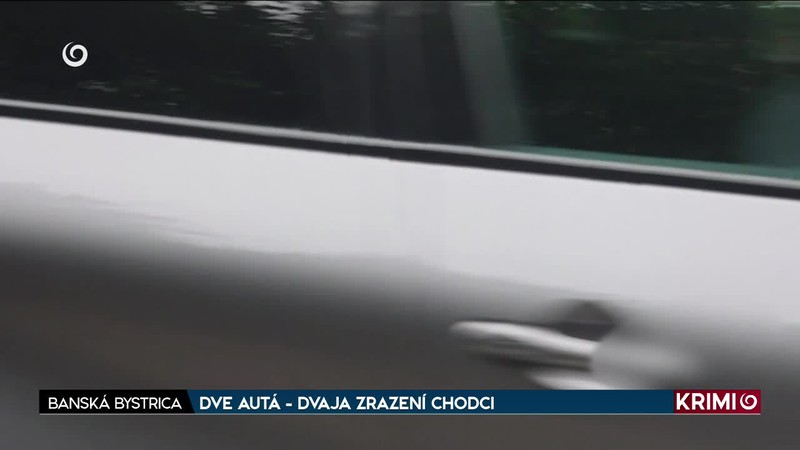 DVE AUTÁ - DVAJA ZRAZENÍ CHODCI