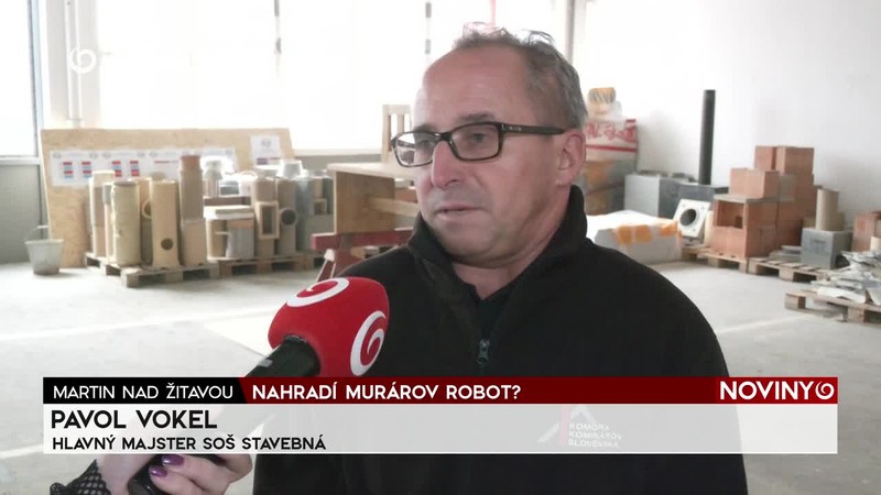 NAHRADÍ MURÁROV ROBOT?
