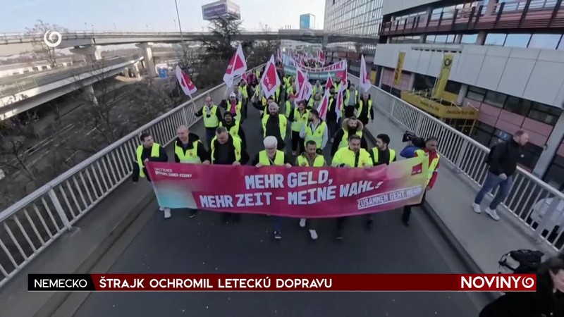 ŠTRAJK OCHROMIL LETECKÚ DOPRAVU