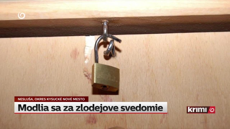 Modlia sa za zlodejove svedomie