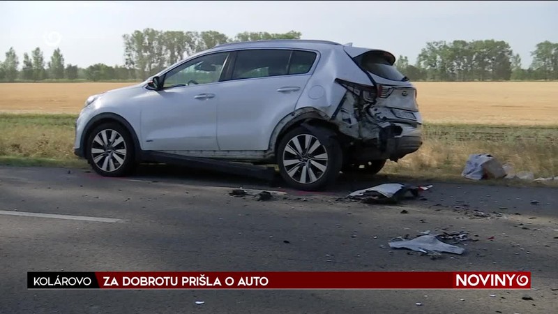 ZA DOBROTU PRIŠLA O AUTO