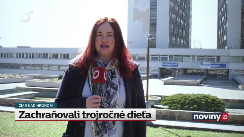 Zachraňovali trojročné dieťa
