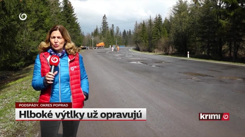 Hlboké výtlky už opravujú
